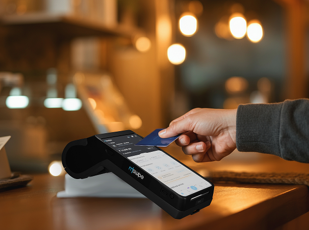 Mswipe Boombox X1 – Smart Soundbox & POS with Instant Payment Alerts